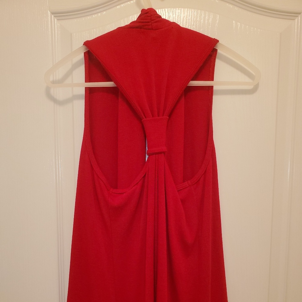 Women's Red Shrug Cardigan